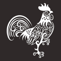 Rooster Pattern Ornament Racerback Tank | Artistshot