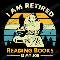 Vintage Reading Book Is My Job Long Sleeve Shirts | Artistshot