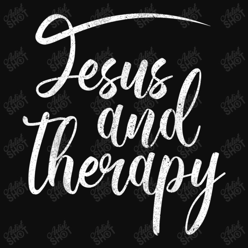 Jesus And Therapy Religious Christian Humor Art Crop Top by Aria-Proctor | Artistshot