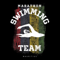 Womens Marathon Swimming Mauritius Water Sports Swimmer T Shirt Baby Tee | Artistshot