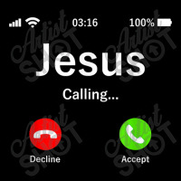 Jesus Is Calling Christian Funny Gifts Women's V-neck T-shirt | Artistshot