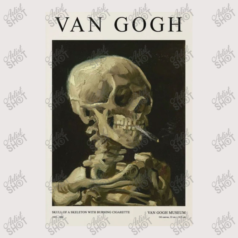 Vincent Van Gogh - Skull Of A Skeleton Pocket T-shirt | Artistshot