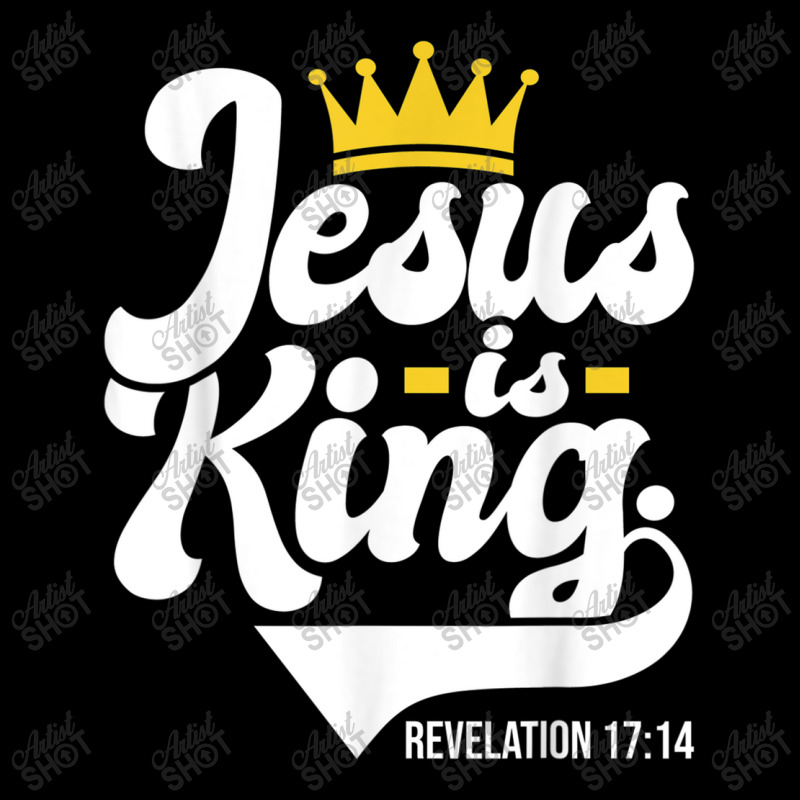 Jesus Is King Revelation 1714 - Christian Religious Bible Characters V Adjustable Cap by Aria-Proctor | Artistshot