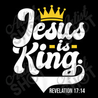 Jesus Is King Revelation 1714 - Christian Religious Bible Characters V Pocket T-shirt | Artistshot