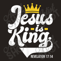 Jesus Is King Revelation 1714 - Christian Religious Bible Characters V Tank Top | Artistshot