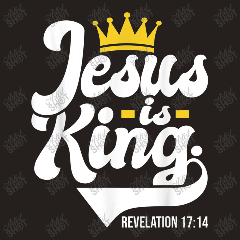 Jesus Is King Revelation 1714 - Christian Religious Bible Characters V Tank Top by Aria-Proctor | Artistshot