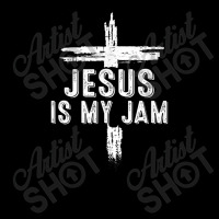 Jesus Is My Jam Christian Catholic Cross Bible Religious For Mens Wome Adjustable Cap | Artistshot