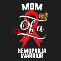 Mom Hemophilia Awareness Leopard Buffalo Plaid Family Gift T Shirt Classic T-shirt | Artistshot