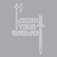 Crushs Your Enemies Merch Youth 3/4 Sleeve | Artistshot