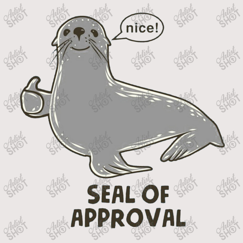 Seal Of Approval Pocket T-Shirt by wingtond | Artistshot