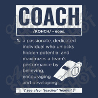 Coach Definition Sport Games Trainer Coaching Funny Gift T Shirt Men Denim Jacket | Artistshot