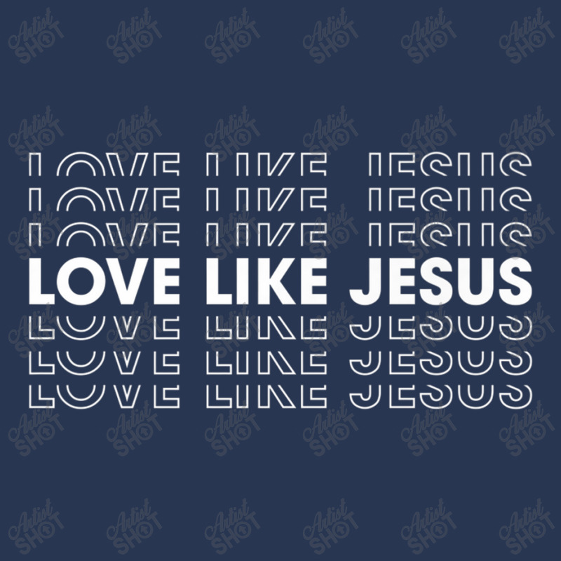 Love Like Jesus Cute Graphic Men Women Kids Christian Video Games Char Ladies Denim Jacket by Aria-Proctor | Artistshot