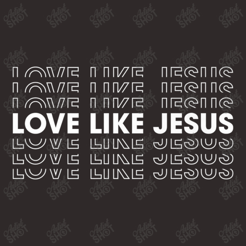 Love Like Jesus Cute Graphic Men Women Kids Christian Video Games Char Racerback Tank by Aria-Proctor | Artistshot