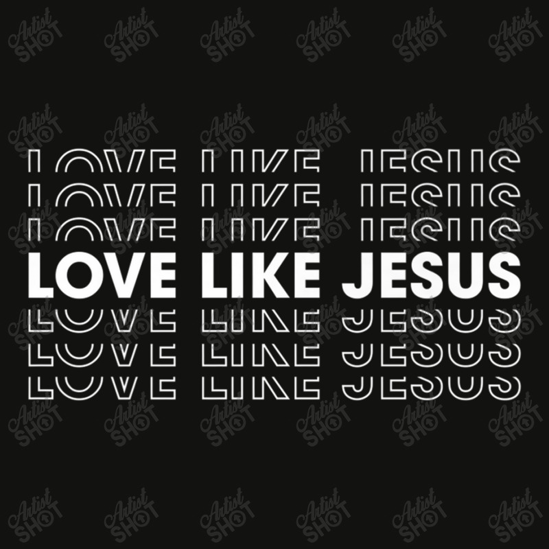 Love Like Jesus Cute Graphic Men Women Kids Christian Video Games Char Scorecard Crop Tee by Aria-Proctor | Artistshot