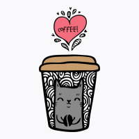 Coffee Cat T-shirt | Artistshot