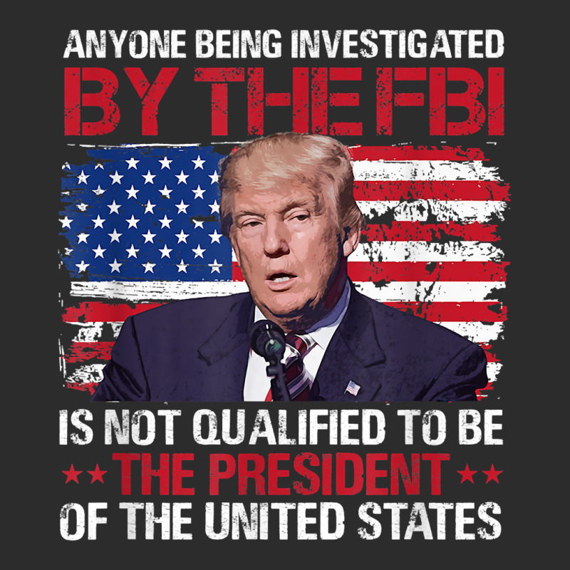 Anyone Being Investigated Trump American Flag T Shirt Exclusive T-shirt by moneyydopoienlc | Artistshot