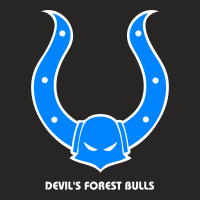 Devils Forest Bulls Ladies Fitted T-shirt | Artistshot