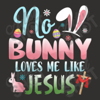 No Bunny Loves Me Like Jesus Easter Christian Religious Retro Vintage Champion Hoodie | Artistshot