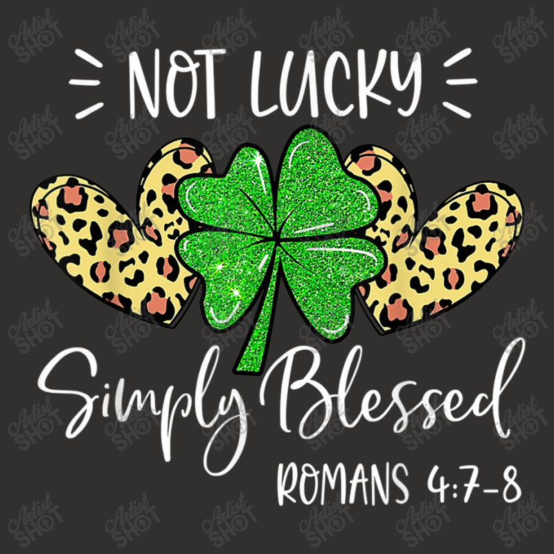 Not Lucky Simple Blessed St.patricks Day Faith Christian Gifts Women Champion Hoodie by Aria-Proctor | Artistshot