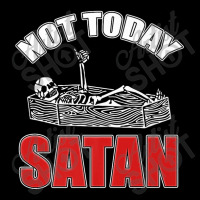 Not Today Satan Christian Jesus Believer Follower Skeleton Funny Gifts Long Sleeve Shirts | Artistshot