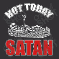 Not Today Satan Christian Jesus Believer Follower Skeleton Funny Gifts Vintage Short | Artistshot