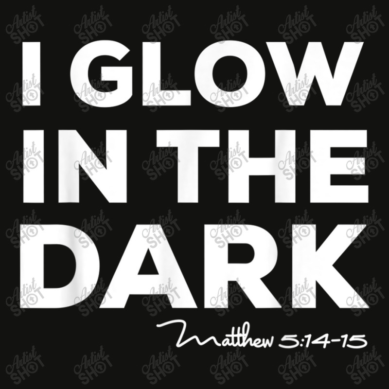 I Glow In The Dark Matthew 51415 Christian Light Tee Scorecard Crop Tee by TyDesign | Artistshot