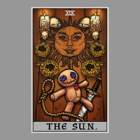 The Sun Tarot Card Halloween Voodoo Doll Pagan Witch Altar T Shirt Women's V-neck T-shirt | Artistshot