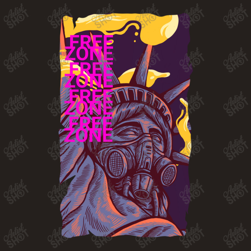 Free Zone Liberty Tank Top by Us-creat | Artistshot