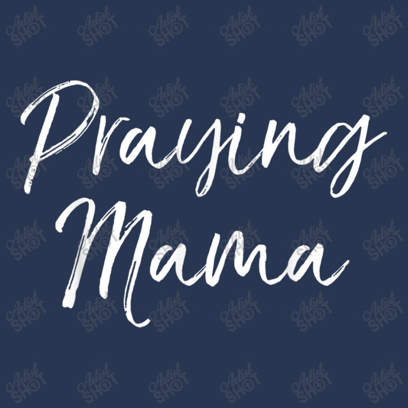 Praying Mama Shirt Prayer Cute Christian Mom Shirt For Women Character Ladies Denim Jacket by Aria-Proctor | Artistshot