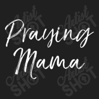 Praying Mama Shirt Prayer Cute Christian Mom Shirt For Women Character Ladies Polo Shirt | Artistshot