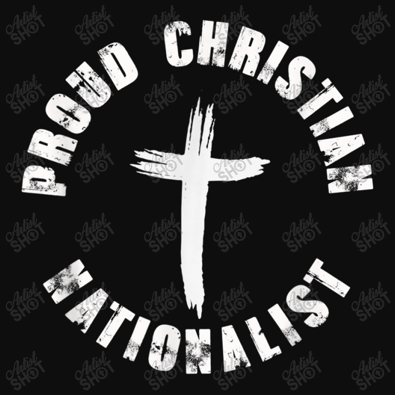 Proud Christian Nationalist Gift Men Crop Top by Aria-Proctor | Artistshot