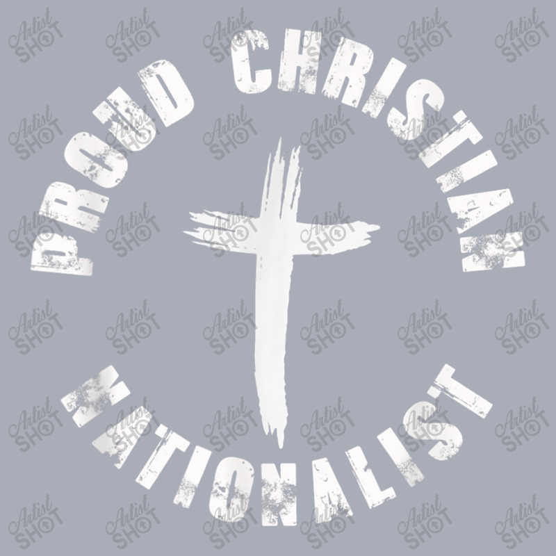 Proud Christian Nationalist Gift Men Tank Dress by Aria-Proctor | Artistshot