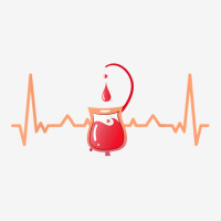 Inspiring Blood Donation Heartbeat For Blood Donors T Shirt Adjustable Cap | Artistshot