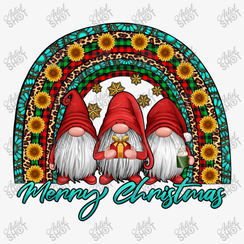 Merry Christmas Gnomes Ladies Fitted T-shirt | Artistshot