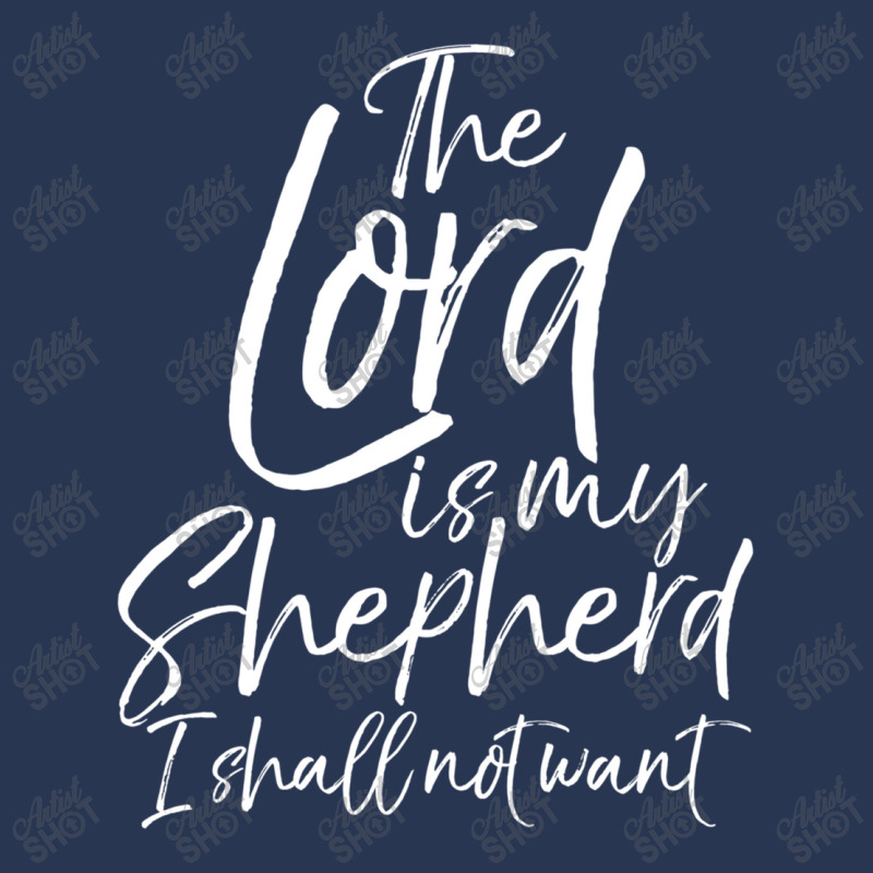 Psalm 23 Bible Gift The Lord Is My Shepherd I Shall Not Want Music Vin Ladies Denim Jacket by Aria-Proctor | Artistshot