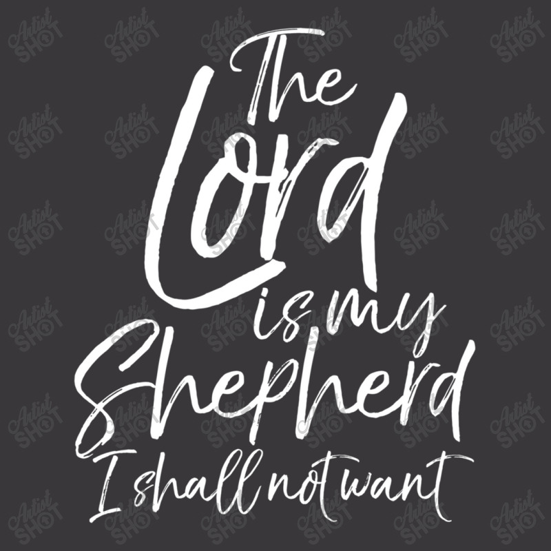 Psalm 23 Bible Gift The Lord Is My Shepherd I Shall Not Want Music Vin Ladies Curvy T-Shirt by Aria-Proctor | Artistshot