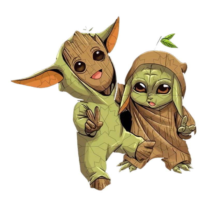 Baby Yoda And Groot Stainless Steel Tumbler
