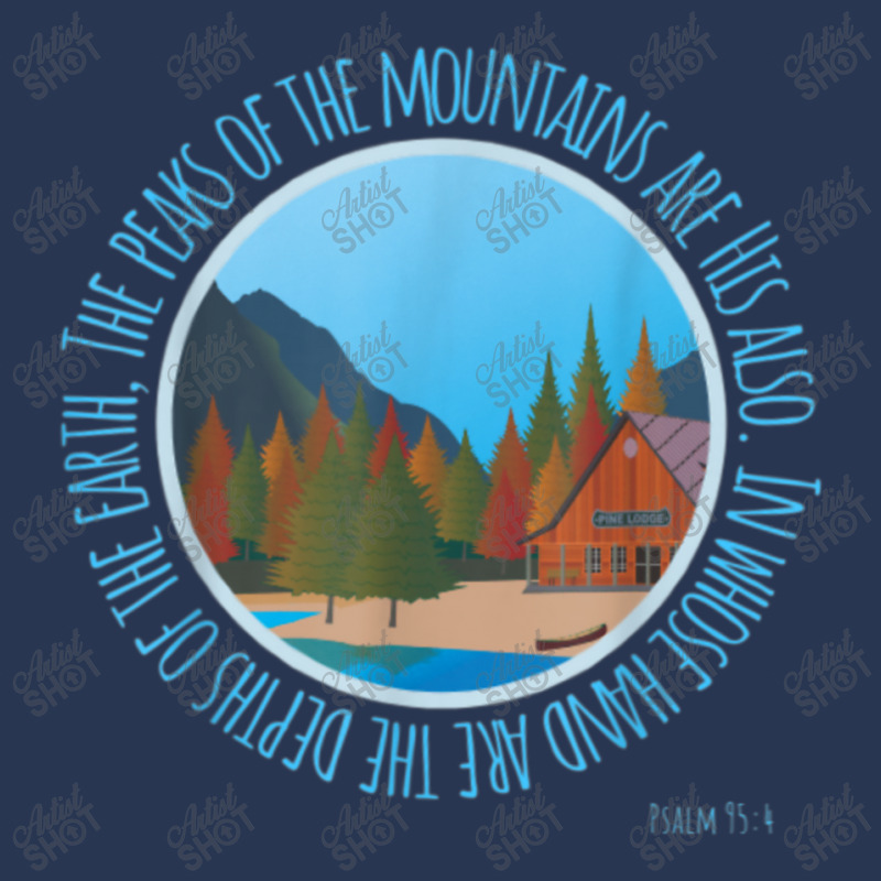 Psalm 954 Mountains Earth Are His Christian Bible Verse Characters Car Ladies Denim Jacket by Aria-Proctor | Artistshot