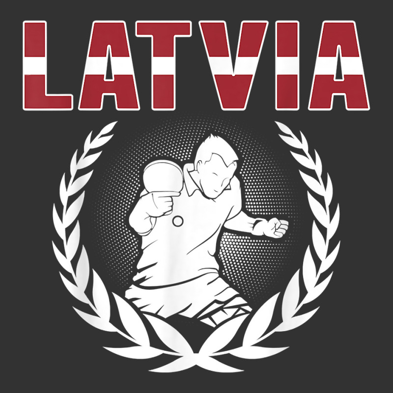 Latvia Table Tennis Fans Jersey Latvian Ping Pong Lovers T Shirt Baby Bodysuit by ruffelbzk | Artistshot