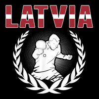 Latvia Table Tennis Fans Jersey Latvian Ping Pong Lovers T Shirt Baby Bibs | Artistshot