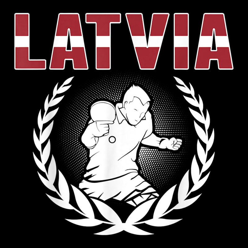 Latvia Table Tennis Fans Jersey Latvian Ping Pong Lovers T Shirt Baby Beanies by ruffelbzk | Artistshot