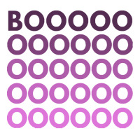 Boo T  Shirt Boooooo. Minimalistic Halloween Design. Simple Halloween Sticker | Artistshot