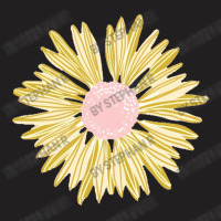 Gold Flower Sticker T-shirt | Artistshot