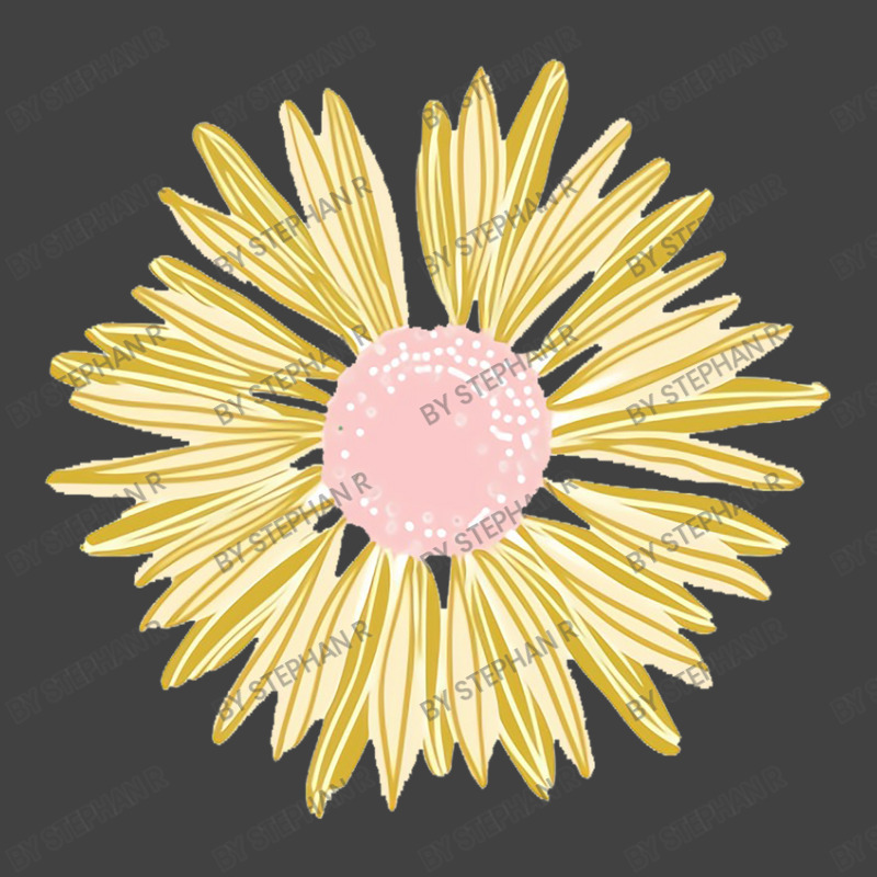 Gold Flower Sticker Vintage T-shirt | Artistshot