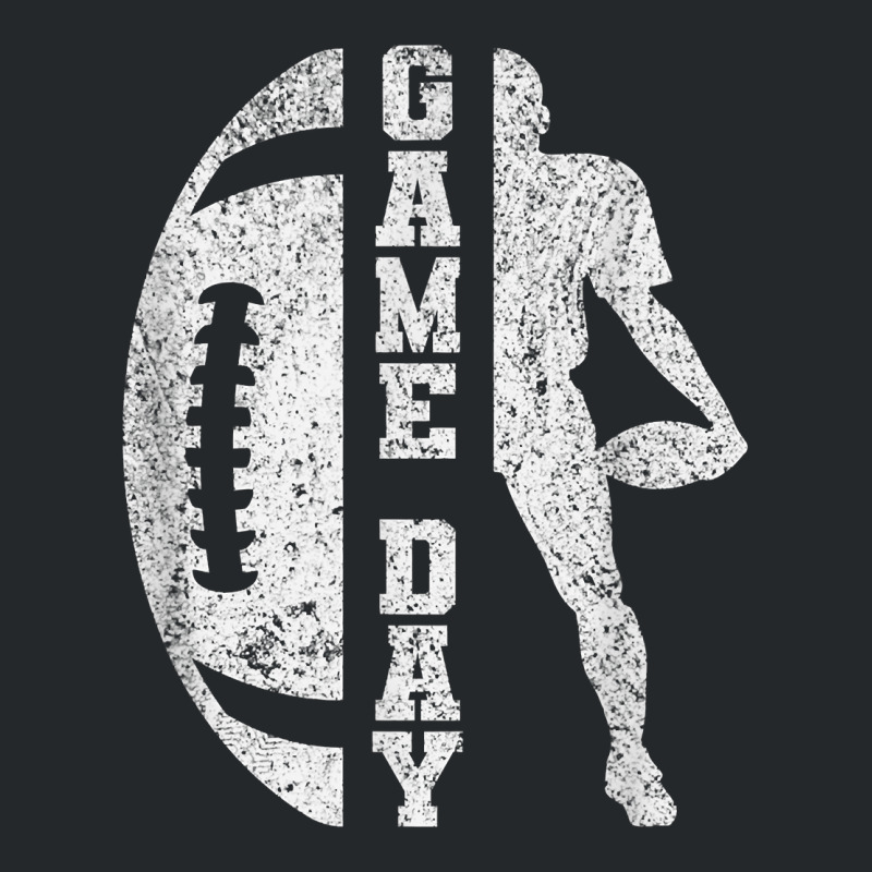 Game Day Football   Cute Football Top T Shirt Crewneck Sweatshirt | Artistshot