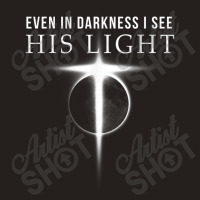 In Darkness I See His Light Jesus Christian S Gift Men Tank Top | Artistshot