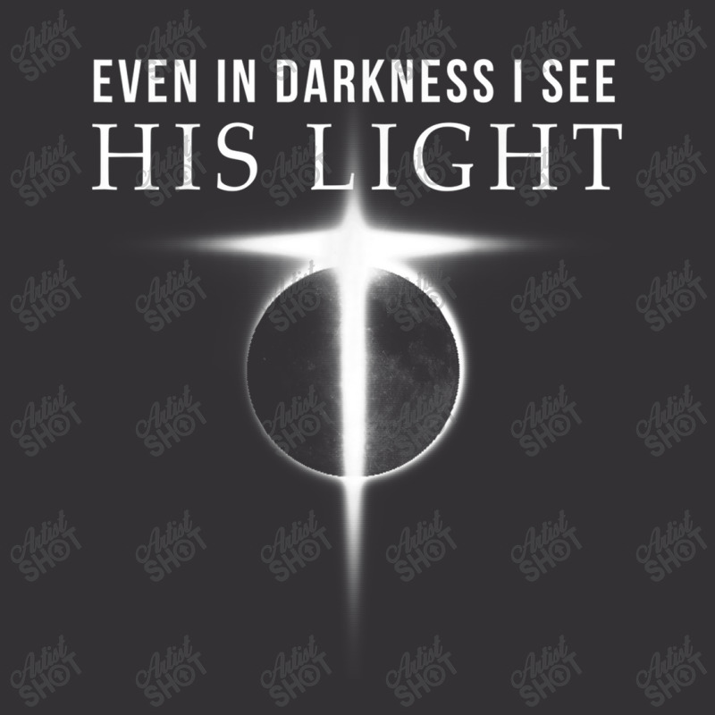 In Darkness I See His Light Jesus Christian S Gift Men Vintage Short by TyDesign | Artistshot