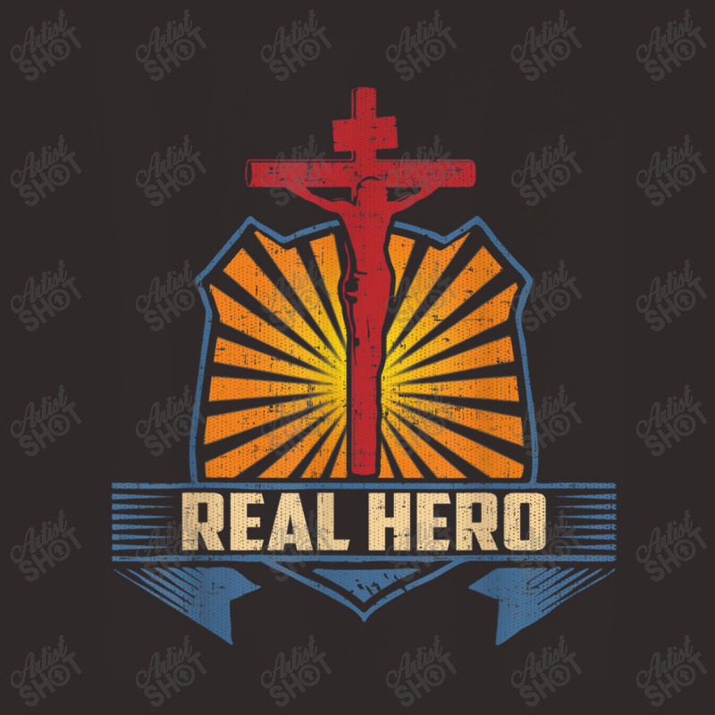 Real Hero Christian Catholic Funny Gift Racerback Tank by Aria-Proctor | Artistshot