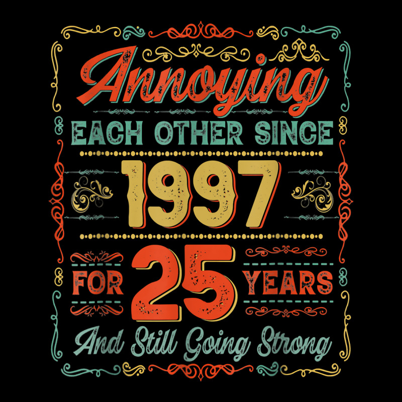 Vintage 25th Anniversary Wedding 25 Years Of Marriage 1997 T Shirt Long Sleeve Shirts | Artistshot