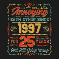 Vintage 25th Anniversary Wedding 25 Years Of Marriage 1997 T Shirt Hoodie & Jogger Set | Artistshot